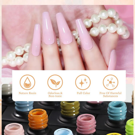 Parkson 12ML Nail Gel Polish HEMA TPO FREE Full Coverage 279 Color Gel Pigment Professional Nail Art Long Lasting Gel Varnish