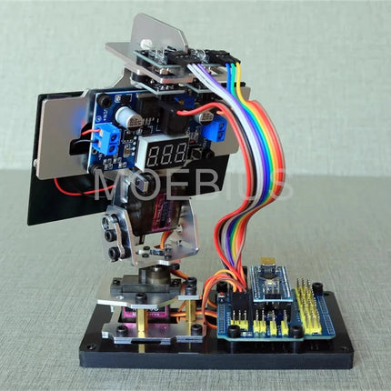 Intelligent Solar Energy Tracking Radar Equipment Light Source Tracker Compatible with Arduino Maker Project Diy Stem Kit