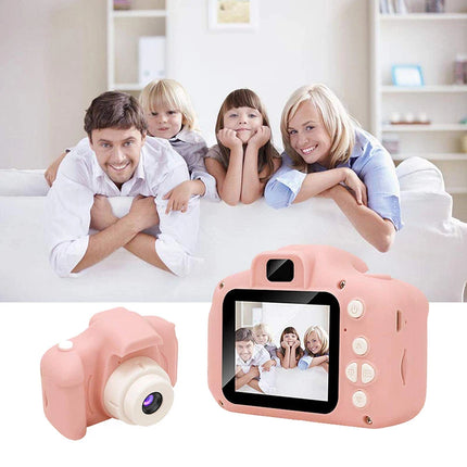 Kids Camera Toys Mini HD Digital Video Selfie Cameras Portable Outdoor Photography Educational Toy For Children Christmas Gifts