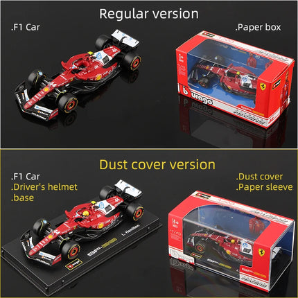 Bburago 1:43 2025 Ferrari SF25 F1 Racing Formula Car #16 Leclerc #44 Hamilton Static Simulation Diecast Alloy Auto Model