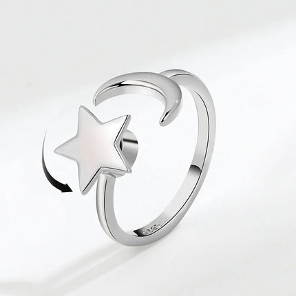 VENTFILLE 925 Sterling Silver Sunflower Diamond Zircon Rotatable Ring For Women Gift Relieve Stress Ring Jewelry Wholesale