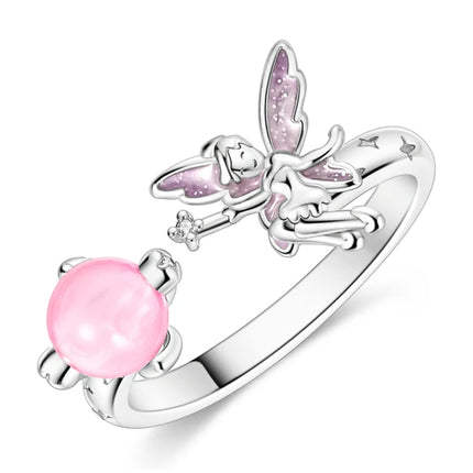 Adjustable Rings 925 Sterling Silver Mermaid Wing Dragon Sunflower Tulip Open Rings For Women Female Original Engagement Jewelry