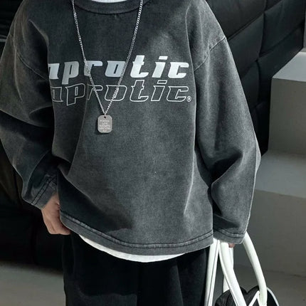 Cute Baby Boy Long Sve T-irt Cotton Underwear Spring Autumn Faionable Versatile Pure Cotton Base Layer irt for Kids