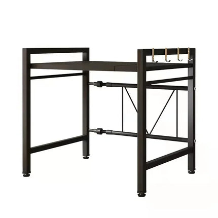 Expandable Microwave Oven Shelf Oven Storage Rack Kitchen Countertop Organize Shelf Microwave Organize Kitchen Rack Thickened