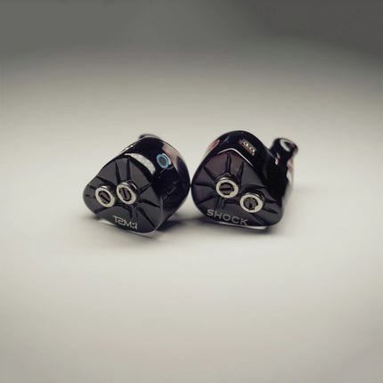 TANSIO MIRAI TSMR SHOCK 2DD + 4BA +2 Bone Conduction Driver Hybrid HiFi Audiophile IEM In-ear Earphone with Tuning Knobs