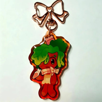 RBL X Cute World Acrylic Dandy Keychain Astro Sprout Cute Cartoon Bag Charm Kawaii Anime Pendant Gift for Game Fans