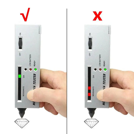 Professional Gemstone Tester Pen Watcher Tool for Diamond And Moissanite Jewelry - Accurate Jewelry Testing Kit