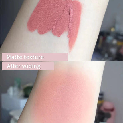 Liquid Blush Long-acting Waterproof Easy Halo Dye Brightens The Face Smooth Peach Red Female Cosmetics