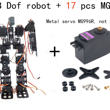 17 Dof Robot Dance Robot Biped Walking Robot for Teaching DIY Kit Servo MG996/DS3218 Educational Kit Humanoid Programmable Robot