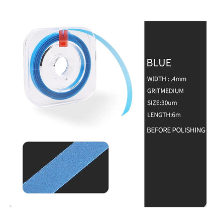 JUMTOP Dental Polishing Strip Roll Resin Teeth Grinding Sanding Shaping 3 Colors Dentistry Teeth Whitening Material