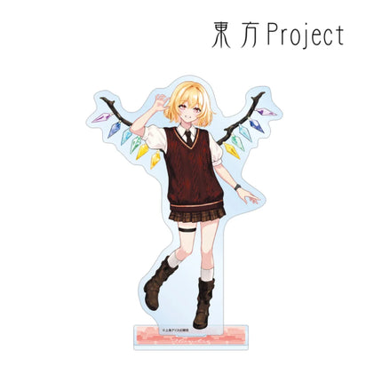 New Touhou Project 15CM Flandre Scarlet Kirisame Marisa Acrylic Stand keychain Cute Anime Figure cosplay Decorative Collection G