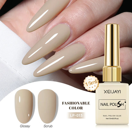 Colored Square Bottle Nail Varnish Gel 60 Colors Gloss Matte Ice-clear Nail Polish Fruit Green Nail Art Soak Off UV Gel Lacquer