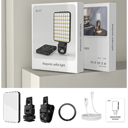 Magnetic Mini LED Ring Light Selfie Light For iPhone 17 16 15 Pro/15 Pro Max/14 Pro/14 Pro Max/13 Pro/Pro Max Streaming