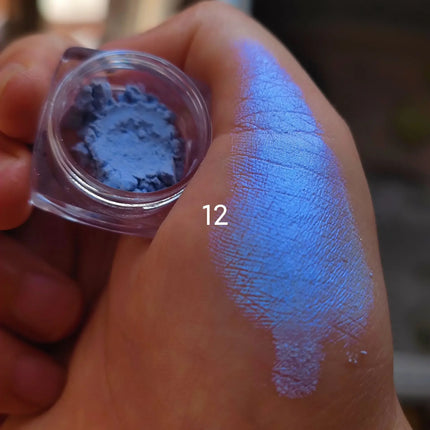 Colorful Chameleon Eyeshadow High Pigmented Multi Chrome Pigments Metallic Eye Shadow Pallete Eye Glitter Shiny Makeup Cosmetic