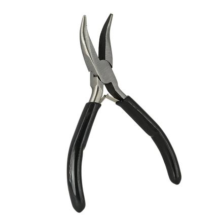 45# Carbon Steel Jewelry Pliers Needle/Chain/Round Nose Wire Cutter Tweezers Jewel Repair Handcrafts Beading Sewing Pliers Tool