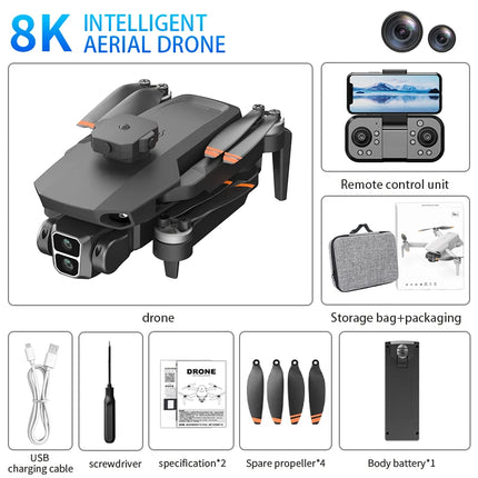 L106 PRO GPS Drone 6K Camera Brushless Motor 4-Way Obstacle Avoidance WiFi FPV Foldable RC Quadcopter