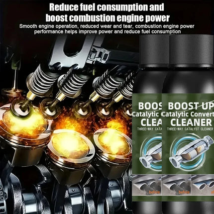 Engine Anti-Wear Protector & Noise/Vibration Reducer - Nano Blue Smoke Repair Oil Additive for Cars, Engine Protection