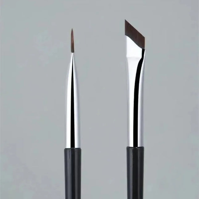 KSHBO Upgrade Blade Eyeliner Brush Ultra Thin Fine Angle Flat Eyebrow Brush Liner Brow Place Makeup Brush Precise Detail Tools