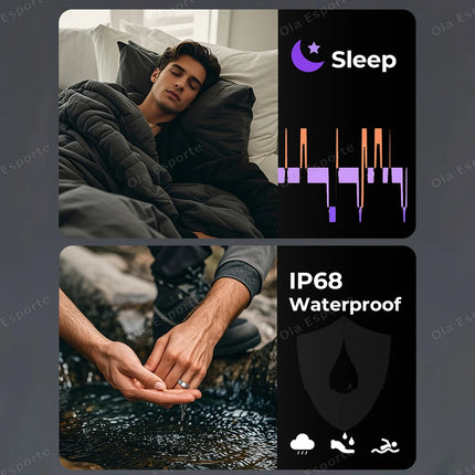 Smart Ring Premium Temperature Remote Control Sports Sleep Health Fitness Fasion Ring for Android iOS Phone for Woman Man Rings