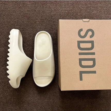 2025 Hot sales Coconut Slippers Cloud Thick-soled Sandals Summer Fashion Soft Bottom Beach Men Slippers Women's SandalsSlides