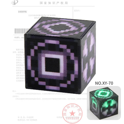 Light-Up Magnetic Blocks 2cm - Set of 10 Pieces