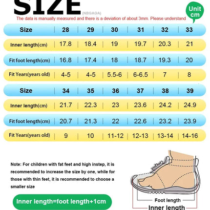 Boys' breathable running shoes, lightweight girls' sports shoes, four season outdoor children's black mesh eyes, big children's