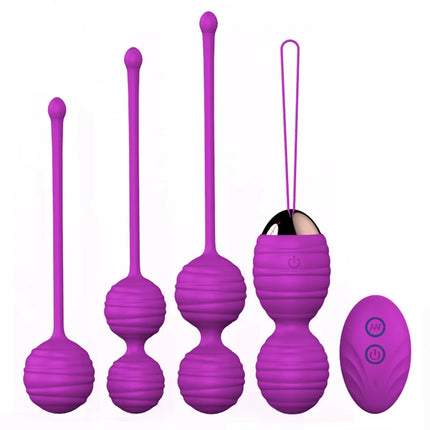 Tighten Vaginal Exercise Kegel Balls 12 Speed Vibrating Eggs Silicone For Vibrator Spot Toy Women Ball G Sex Wa Erotic Ben
