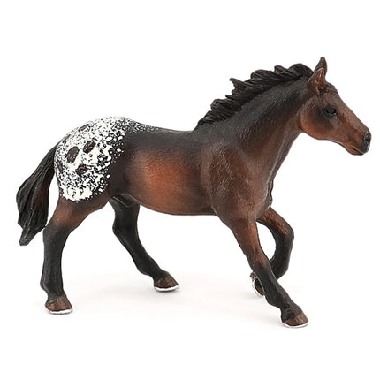 Latest Farm Horse Race House Car Model Action Figures Emulational Horseman Horse Animal Playset Figurines Toy for Christmas Gift