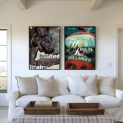 Movie H-heated Rivalry Poster Trendy And Easy-to-Apply Wall Art Stickers For Home Decor And Dorm Room Walls