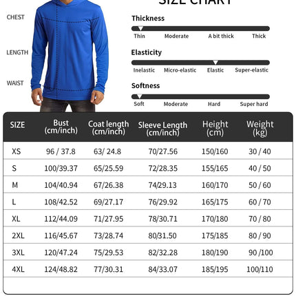 Fishing Shirt Hoodie,UPF 50+ Uv Protection Quick Dry Tops Breathable 2025 Outdoor Moisture Wicking Jersey Fishing Apparel shirts