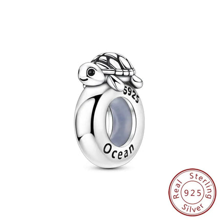 New Original 925 Silver Sterling Charms Beads Pendant Cat Dog Lion Tiger Girl Boy Charms Fit Bracelet Woman Fashion Jewelry Gift