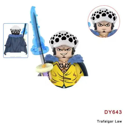 Nika Luffy Five Gear Action Figure Model Kit WM6194 WM6193 DY601S DY602S DY684 DY639 DY676 Mini Assembly Toys Children Gift