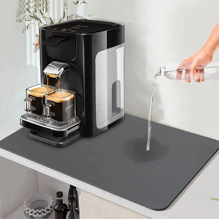 Super Absorbent Kitchen Tableware Impermeable Drainage Mat Heat Insulation Non-slip Pad Tableware Mats Coffee Dish Drying Mat