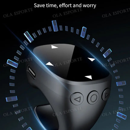 Remote Control Suitable for IOS Bluetooth Page Turning Ring Camera Remote Control Function Compatible Smart Fingertip Rings 2025
