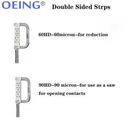 5PcsDental Orthodontics Interproximal Enamel Reduction Automatic Strip 15/25/40/60/90HD Polishing Finishing Contouring Materials