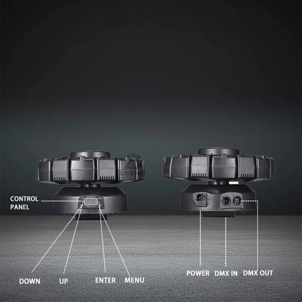 150W 8-Arm Moving Head DJ Light Remote Control Mini LED Beam Effect Light DMX512 Rotating Disco Party Stage Equipment For Club