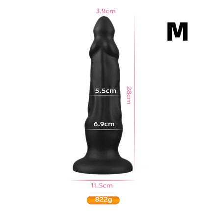 Huge Dildo Anal Plug Anal Dilation S-L Sex Toys Prostate Massage for Men Butt G-point Stimulation Anal Penetration Two Colors 18