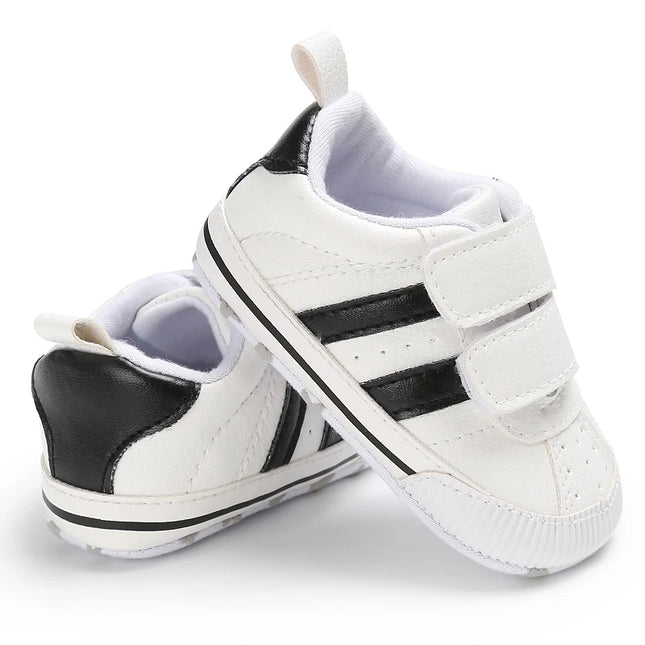 Spring and Autumn Style Baby Walking Shoes Baby White Shoes Casual Single Shoes For Boys and Girls Anti Slip Baby Shoes
