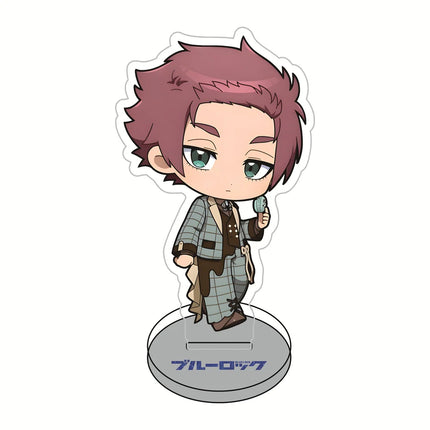 Blue Lock Military Style Version 10cm Acrylic Stand Figures keychain  Anime Collectible Merchandise Desktop Decoration Fan Gift