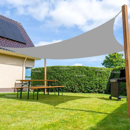 Outdoor Awnings Waterproof Sun Shade Sail Garden Canopi For Terrace Car Canvas Awning Rectangle Pool Sun-Shelter Sunshade Sail