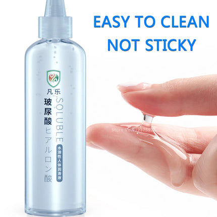 Natural Water Based Sexual Lubricant for Women Adult Vagina Pusssy Lube Men Gay Anal Sex Toy Gel Intimate Body Massage Oil 200ml