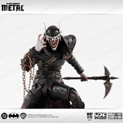 Original LPZZ UPFinegures Dark Nights Metal The Batman Who Laughs Laughing Bat  in Stock Anime Action Collection Figures Model