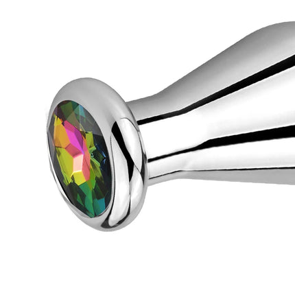 Runyu Large Anal Plug Metal Lighting Modeling Stainless Steel Butt Plug Women Men Anal Expansion Dildo Couple Adule Toy Trainer