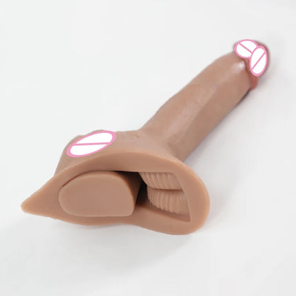Belt Gift With Multi-color FTM Prosthetic Penis 3 in 1 FTM Packer Transgender STP Packers With Big Scrotum Prosthetic Stroker