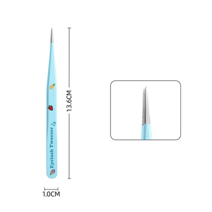 Eyelashes Tweezers Stainless Steel For Lashes Extension Supplies Makeup Tools Nail Art Accessories Rhinestone Picker Tools