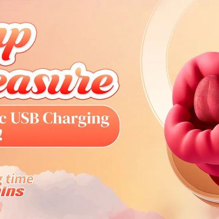 Breast Massage Vibrator with Suction Head Tongue Clitoris Stimulator AV Breast Corrector Female Self Pleasure Toy