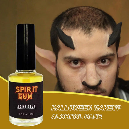 Spirit Gum Glue Fake Beard Glue Adhesive for High Simulation Face Makeup Halloween Costumes Accessories for Halloween Parties
