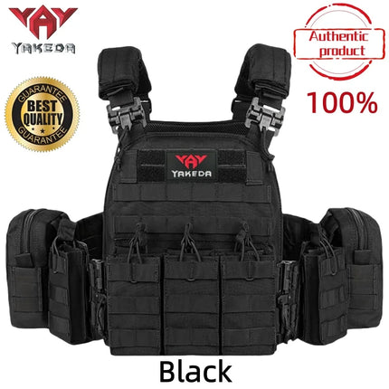 YAKEDA 6094 Tactical Vest - Quick Release Laser Cut System