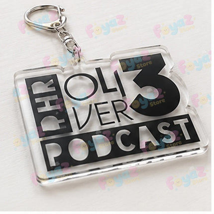 Singer Oliver Tree Keychain for Accessories Bag Charm Ugly Is Beautiful Boy Music Key Chain Ring Jewelry Friends Gifts