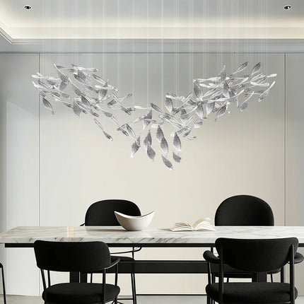 Pendant Lamps Above the Table Dining Room Ceiling Hanging Lights Kitchen Island Glass Pendant Light Restaurant Bar Chandelier